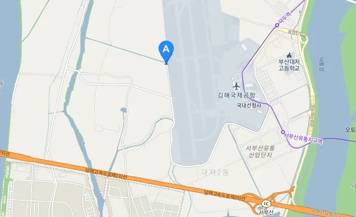 부산 테크센터 위치 지도